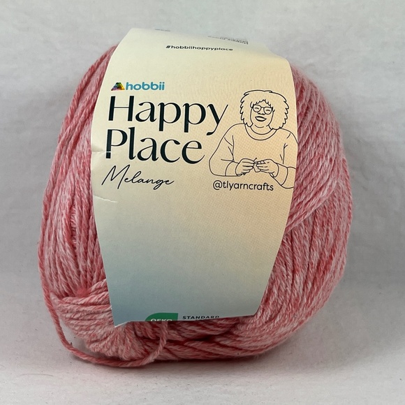 HOBBII Happy Place Melange Yarn #12 Blossom - Picture 1 of 4